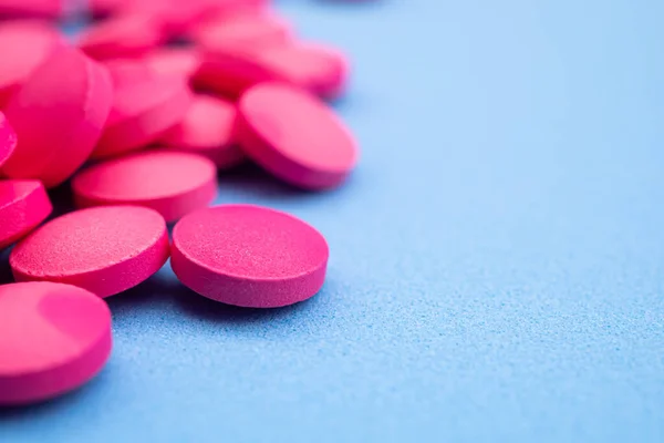 Rosa Pillen Tabletten Medizin Gesundheit — Stockfoto