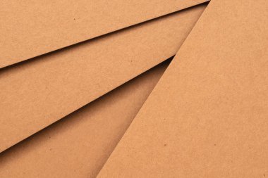 Soyut kahverengi kağıt arkaplan geometrik karton sayfa
