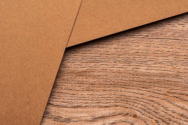 Soyut kahverengi kağıt arkaplan geometrik karton sayfa