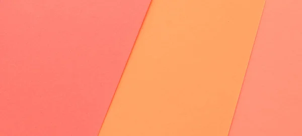 抽象的な色の紙の背景幾何学的なパステルトーンの壁紙バナー — ストック写真