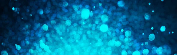 Абстрактне Розмиття Або Розфокусоване Синє Світло Боке Блакитний Блискучий Фон — стокове фото