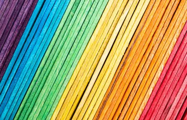 renkli gökkuşağı ahşap arka planı