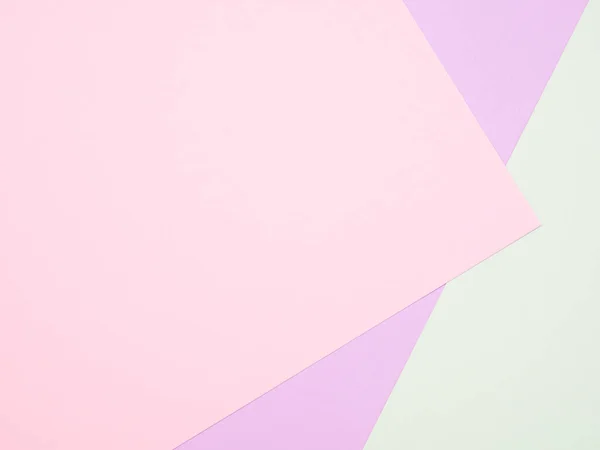 Farbiges Papier Minimale Formen Geometrischer Hintergrund Materialdesign — Stockfoto