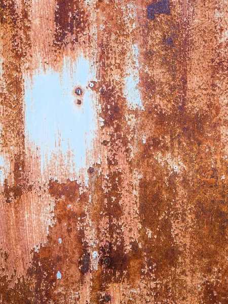 Paslı Metal Duvar Arkaplanı — Stok fotoğraf
