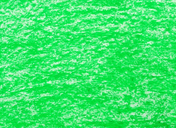 Zielone Tło Kredki Kolorowe Nowoczesne Tło — Zdjęcie stockowe