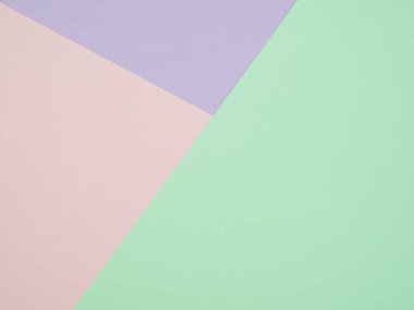 Renkli kağıt Minimum şekiller geometrik arkaplan malzeme tasarımı