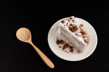 katlı pasta çikolatası, renkli modern arka plan