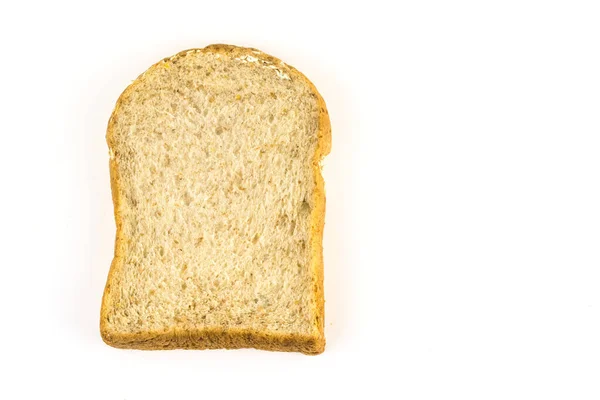 Pane Sfondo Bianco — Foto Stock