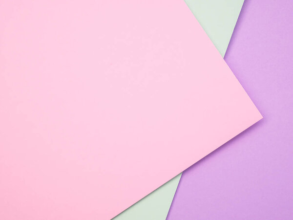 Colored paper Minimal shapes geometric background material design