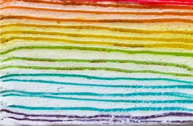 gökkuşağı katmanlı kek arkaplanı