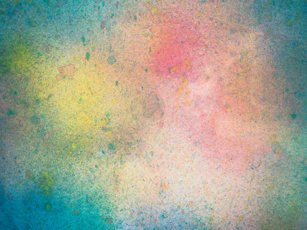 watercolor seamless pattern. White background with colorful paint drops texture.Freehand acrylic splash backdrop on fabric