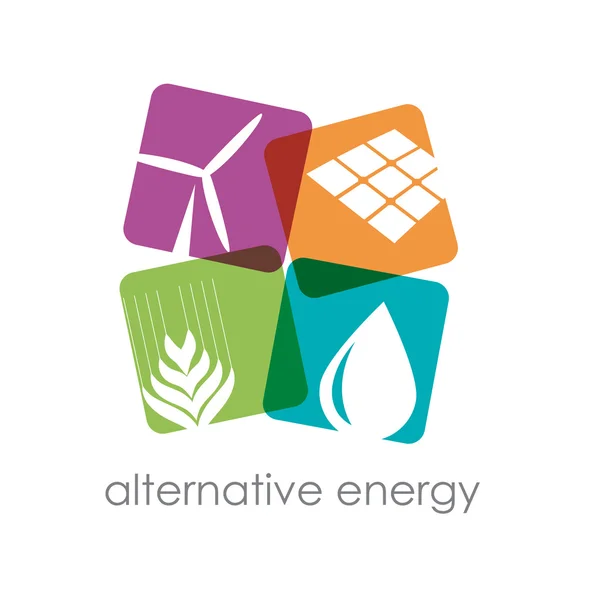 Vetor sinal de energia alternativa —  Vetores de Stock