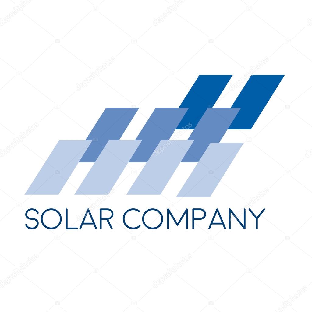 Vector sign solar panel