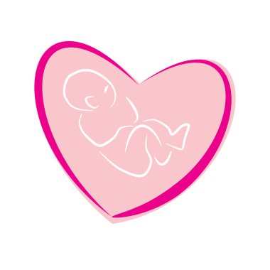 Vektör işareti çocuk merkezinde