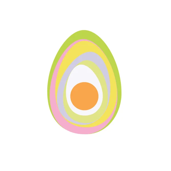 Векторний знак старовинне яйце — стоковий вектор