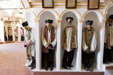 Gangi, İtalya - 03 Temmuz 2016: Anne Kilisesi'nin w yeraltı türbesi