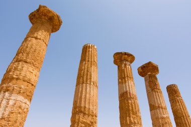 Tapınaklar Vadisi, İtalya Sicilya'da Agrigento.
