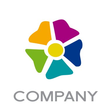 Tarım, çiçek vektör işareti