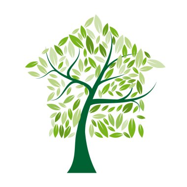 Vektör işareti Eko ev