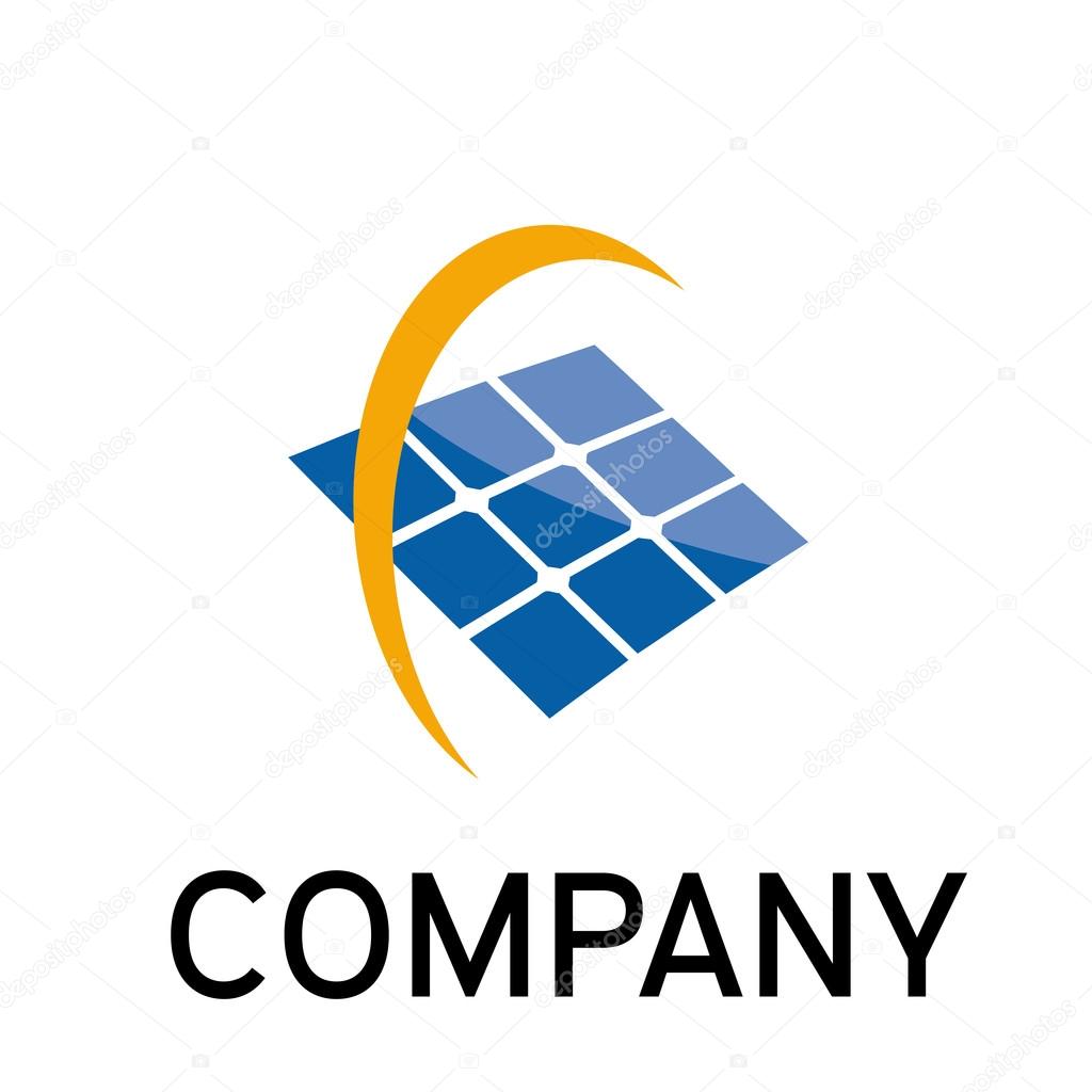 Vector sign solar panel
