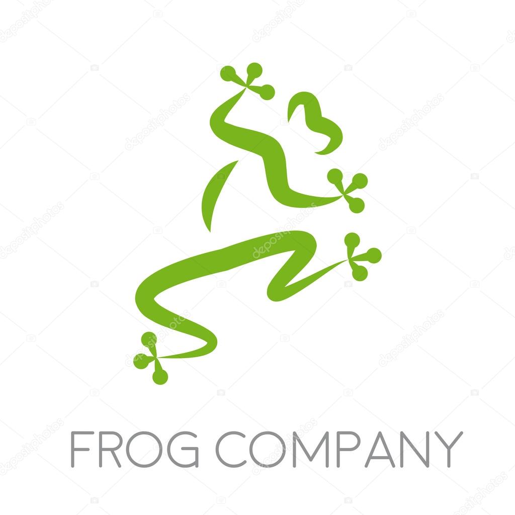 Vector sign frog company