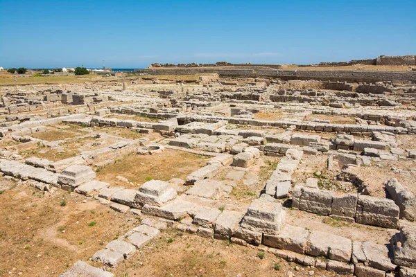 Archeologické Naleziště Egnazie Puglia Itálie — Stock fotografie