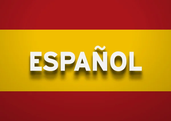 Falando espanhol — Vetor de Stock