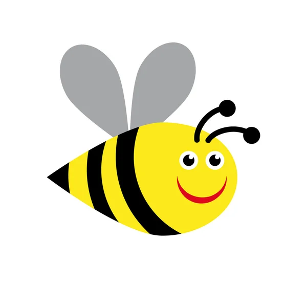 Teken bee — Stockvector