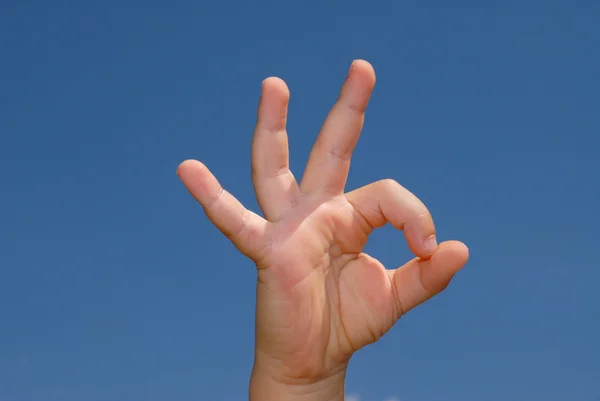 Язык рук — стоковое фото