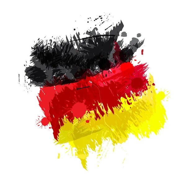 German flag — Stock Vector