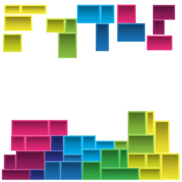 Rayonnages modulaires — Image vectorielle