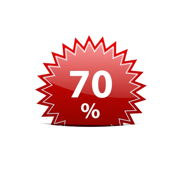 Descuento 70 — Vector de stock