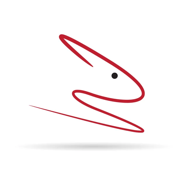 Abstract hare — Stockvector