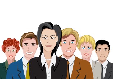 işkadını onun çalışma grubu ile