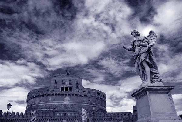 Roma, Castello santo angelo — Foto Stock