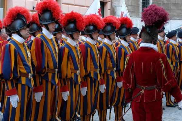 Suisse Guards — Stock Photo, Image