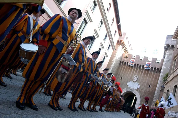 Suisse Guards — Stock Photo, Image