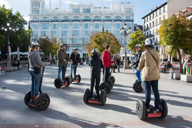 Madrid'de segway