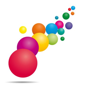 vektör balon arka plan