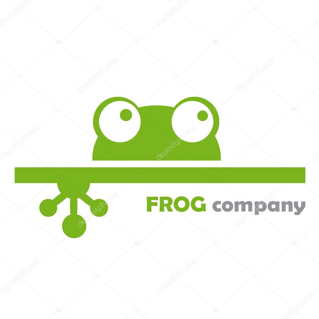 Vector sign frog company