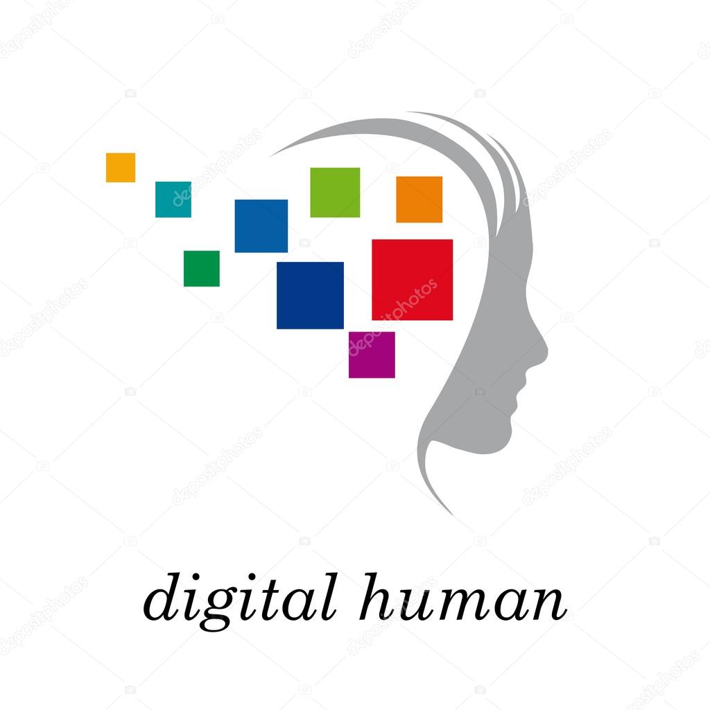 Vector sign digital generation, head and pixel