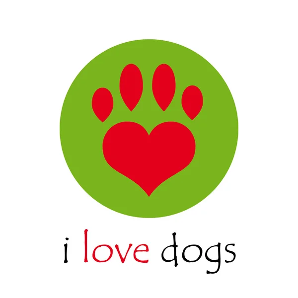 59 I love dogs Vector Images Depositphotos
