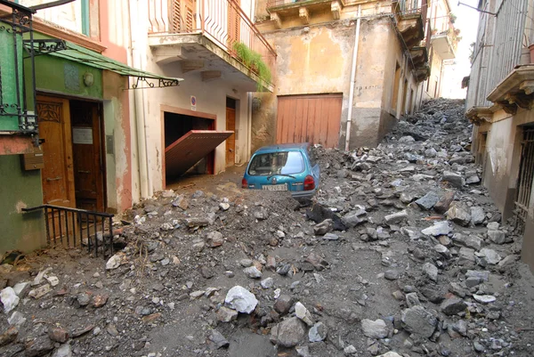 Frana e alluvione sicilia —  Fotos de Stock