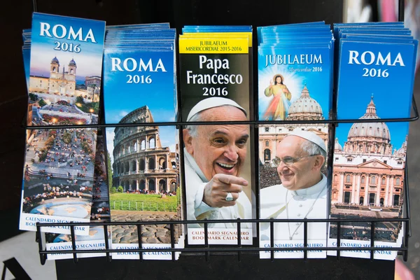 Kalendarze na sprzedaż w Rzymie — Zdjęcie stockowe