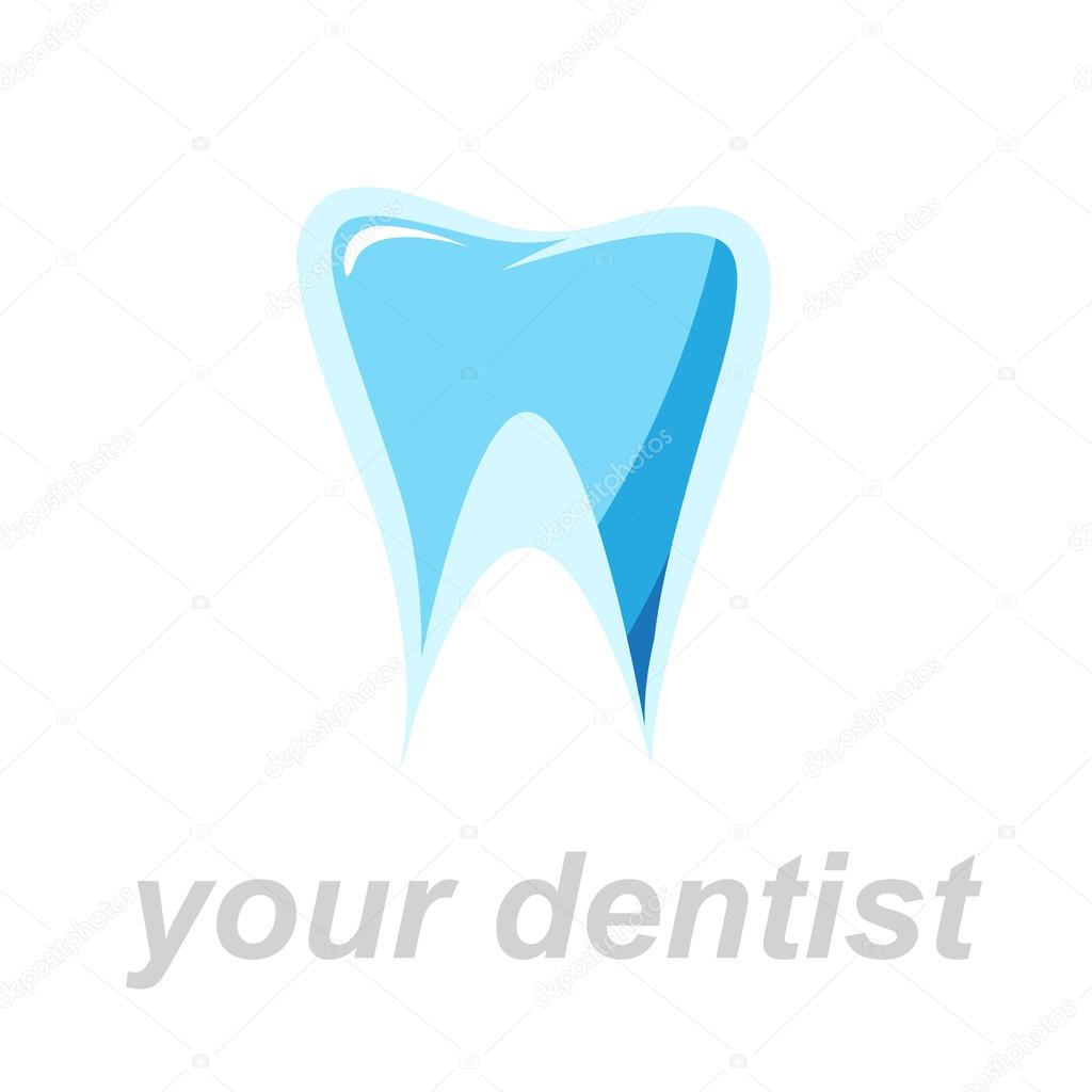Vector abstract sign dentist