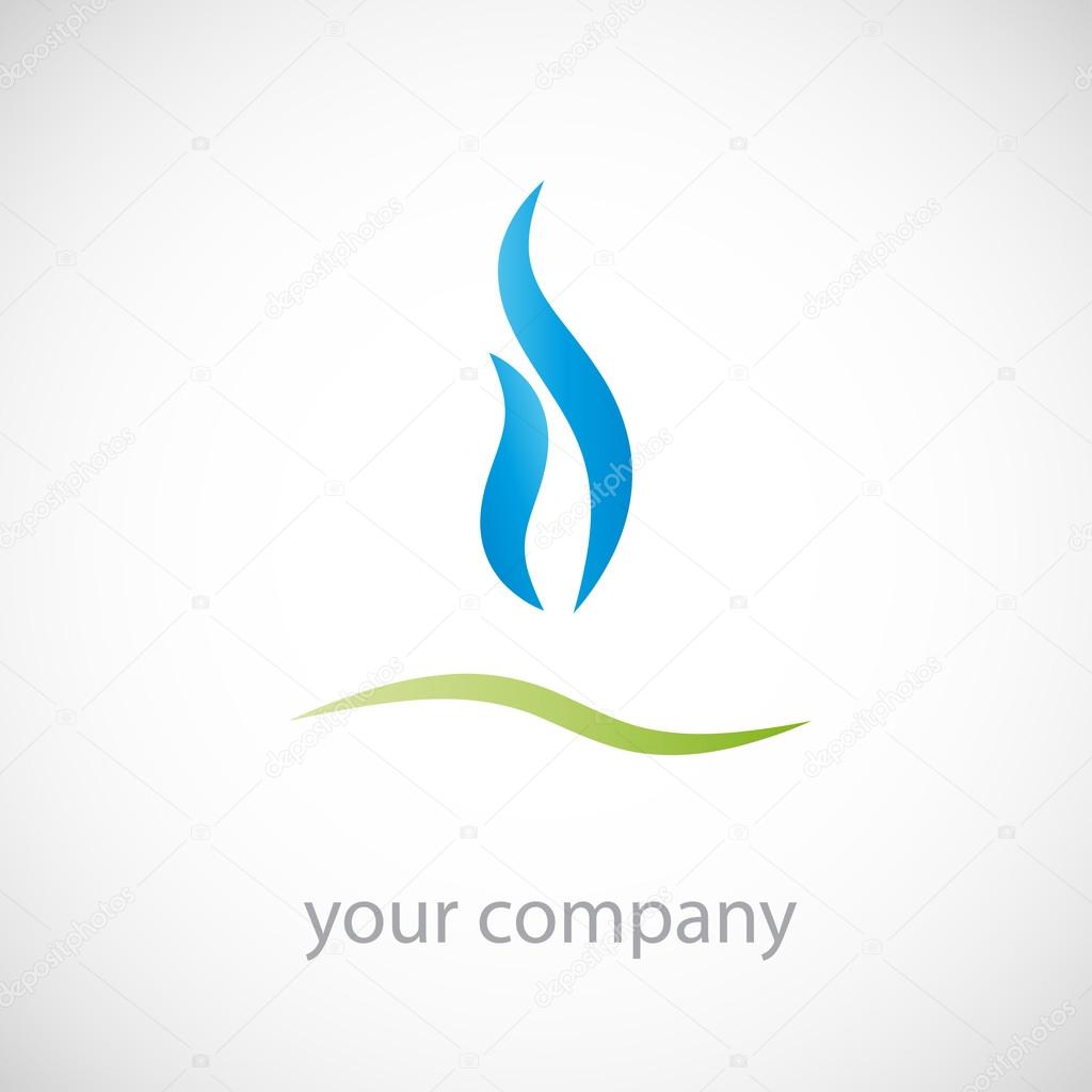 Vector sign natural gas