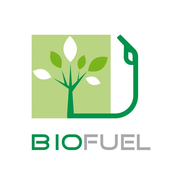 Vector sign biofuel — Stock Vector