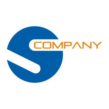 Vektör işareti küresel Harf S