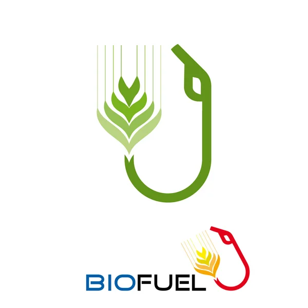 Vektor jele bioüzemanyag — Stock Vector
