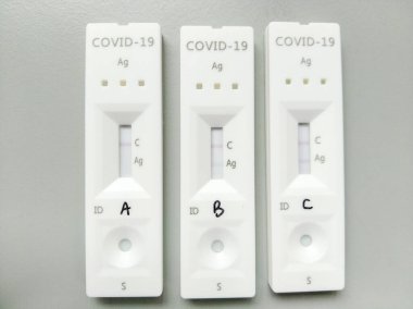 Covid-19 için üç antijen testi